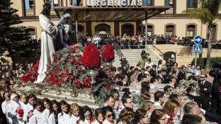 Procesi&oacute;n de Semana Santa en M&aacute;laga (Archivo)