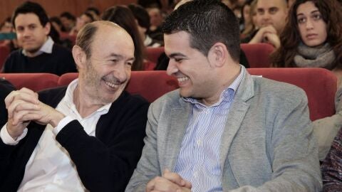 El secretario general del PSOE, Alfredo P&eacute;rez Rubalcaba 