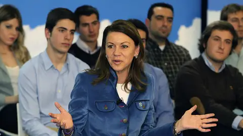 La secretaria general del PP, María Dolores de Cospeda La secretaria general del PP, María Dolores de Cospeda