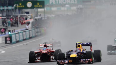 Red Bull hace doblete en Malasia con polémica