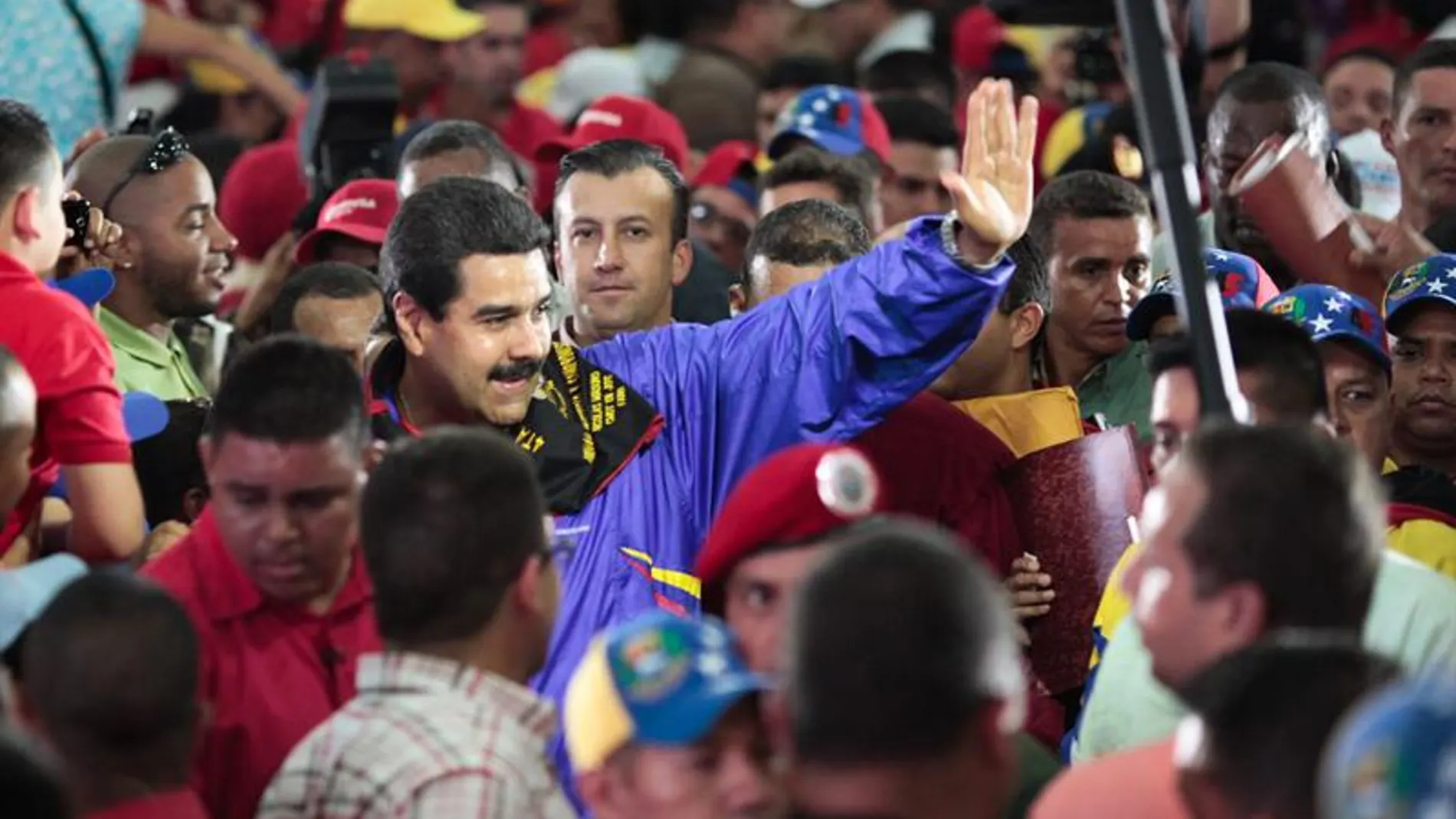 Maduro comienza la campaña electoral Maduro comienza la campaña electoral