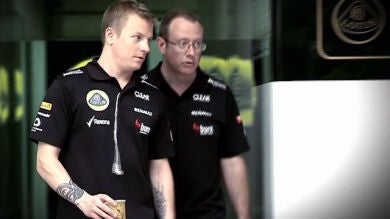 La vida de Raikkonen durante un Gran Premio