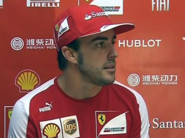 Alonso, en rueda de prensa