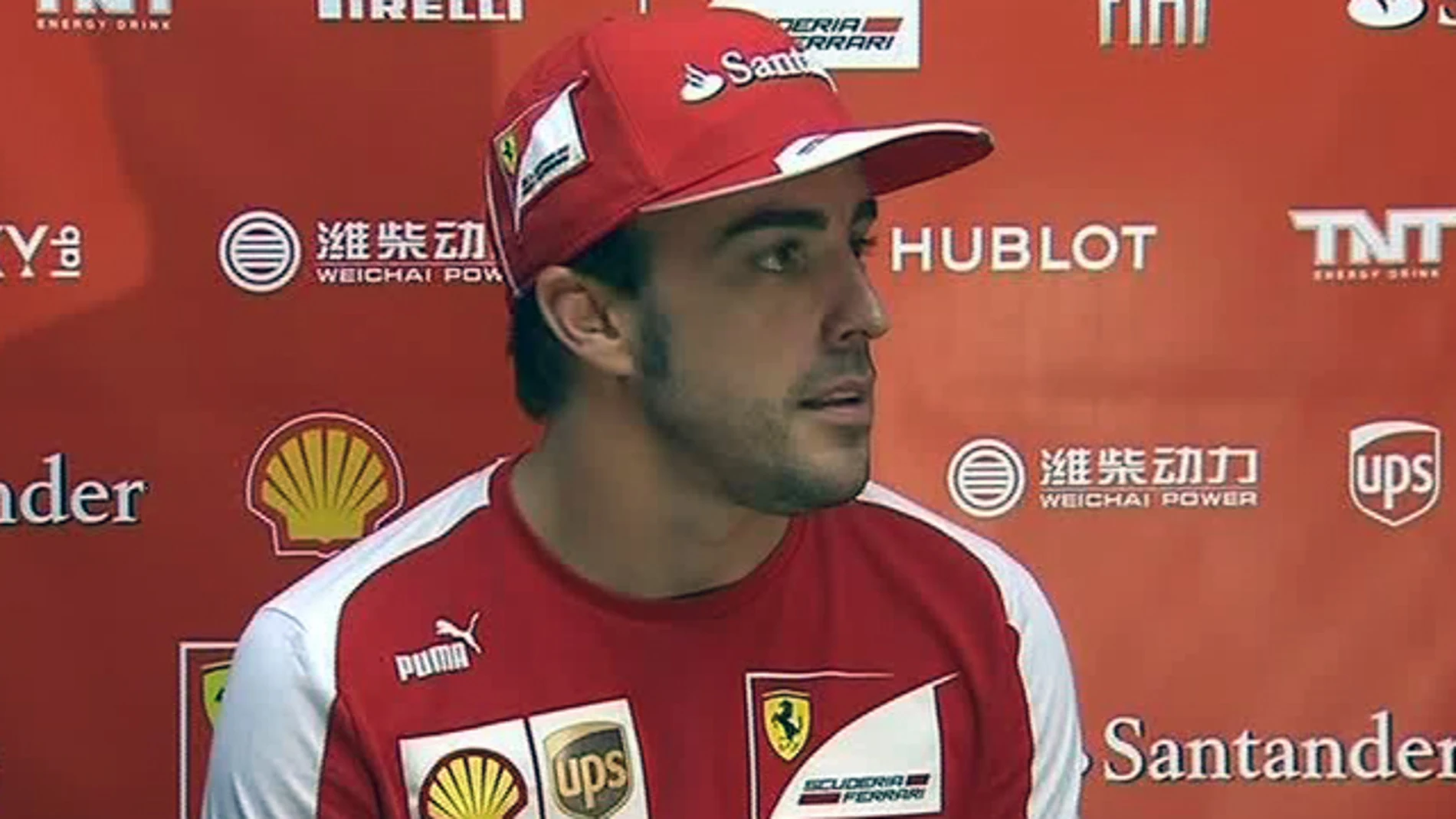 Alonso, en rueda de prensa