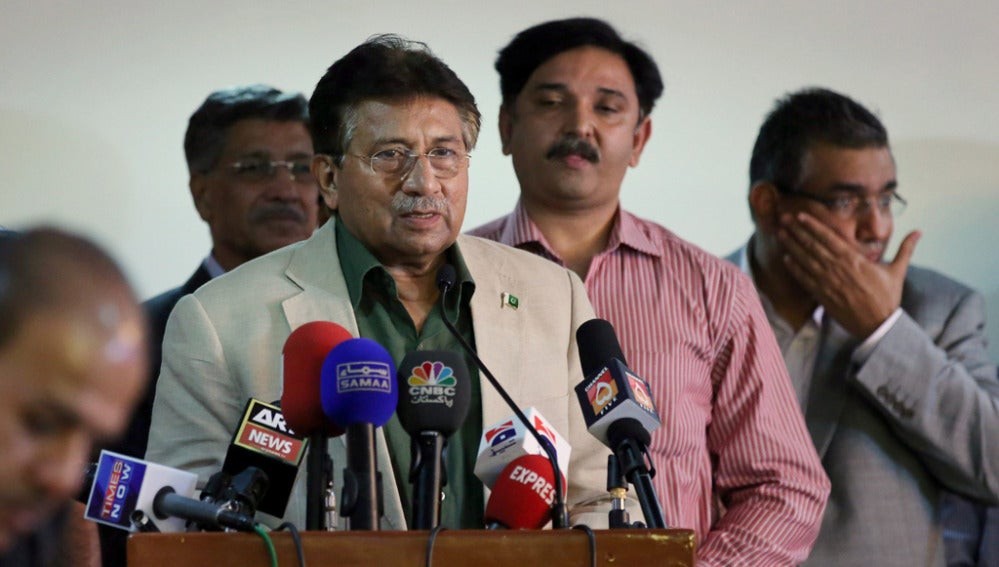 El expresidente de Pakistán, Pervez Musharraf 