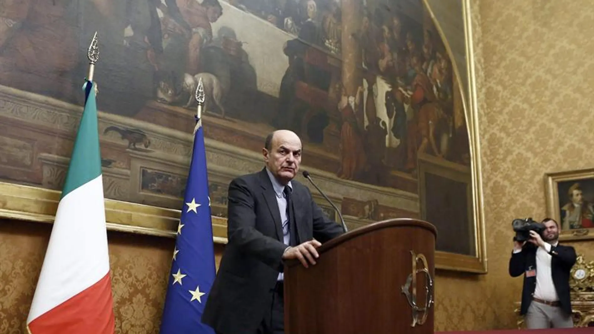 Luigi Bersani, líder del Partido Demócrata Luigi Bersani, líder del Partido Demócrata