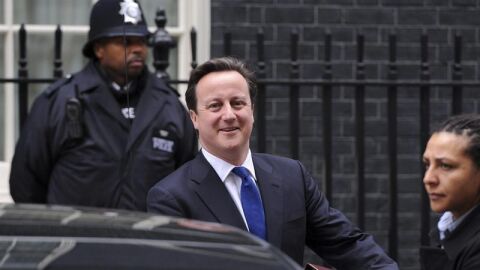 David Cameron, primer ministro brit&aacute;nico