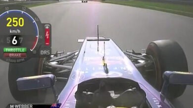 La peineta de Webber a Vettel en Sepang
