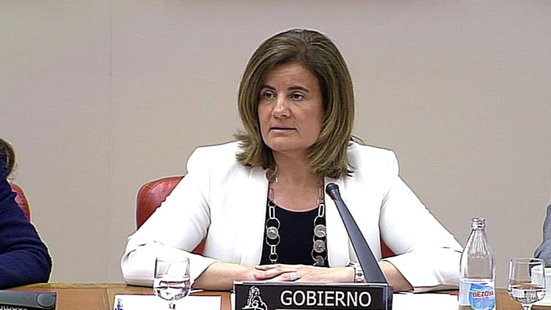 F&aacute;tima B&aacute;&ntilde;ez en la Comisi&oacute;n de Empleo