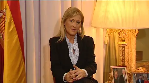 Cristina Cifuentes en Espejo Público Cristina Cifuentes en Espejo Público