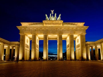 La puerta de Bradenburgo (Alemania).