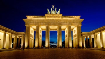 La puerta de Bradenburgo (Alemania).