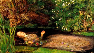 'Ofelia', de J. E. Millais, se suicidó buscando la vida eterna.
