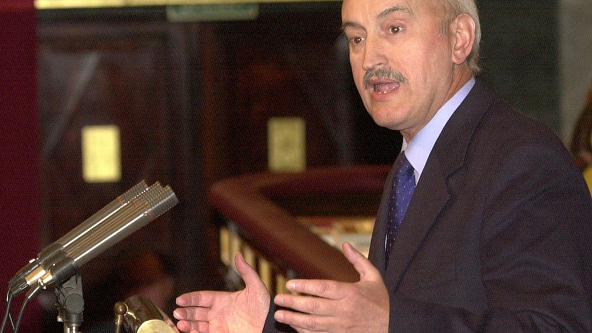 El exministro de Trabajo Luis Martínez Noval El exministro de Trabajo Luis Martínez Noval