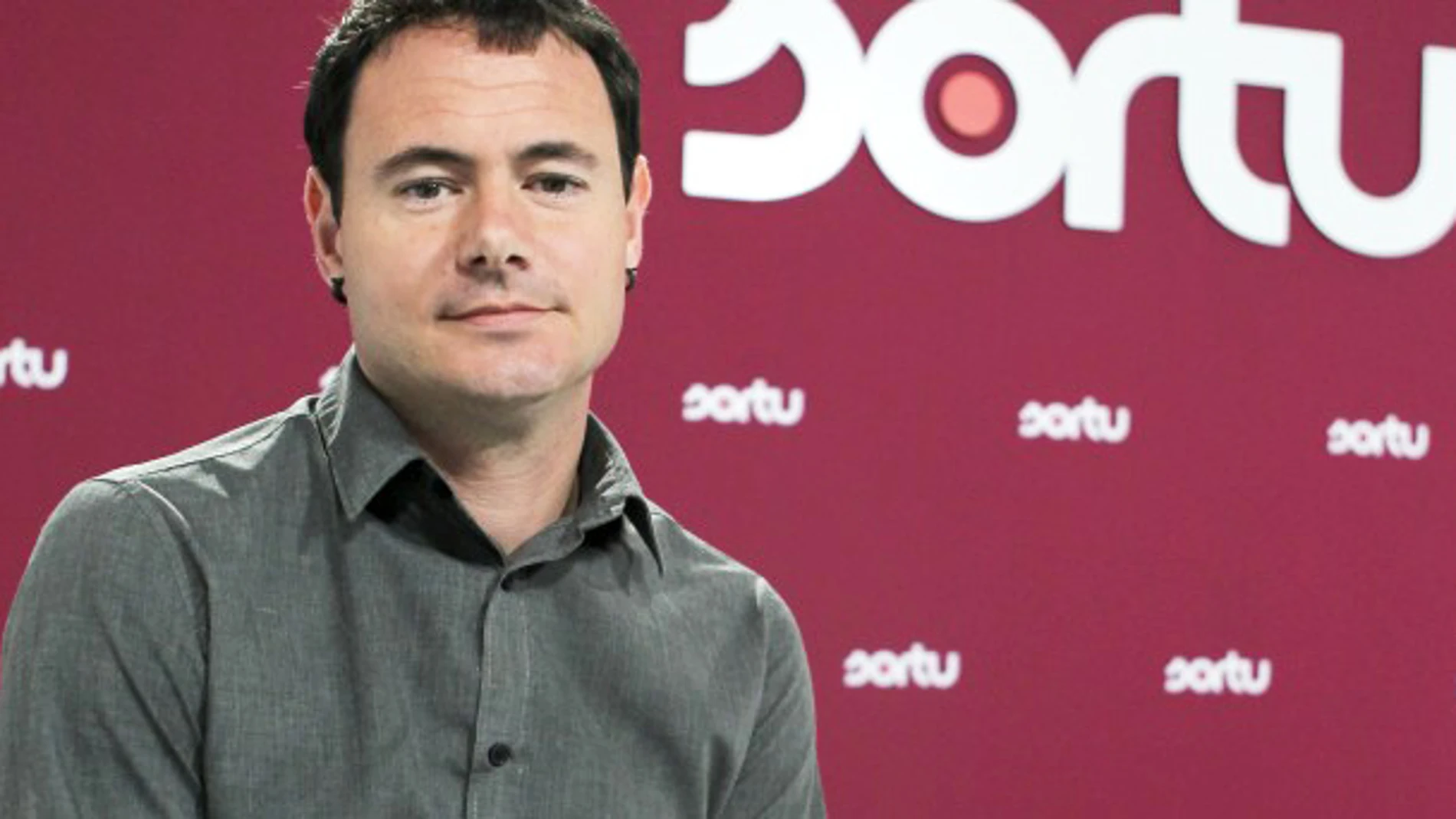 El presidente de Sortu, Hasier Arraiz. El presidente de Sortu, Hasier Arraiz.