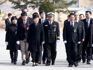 Park Geun-hye, presidenta de Corea del Sur