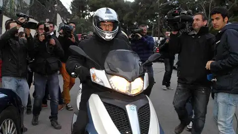 El abogado Mario Pascual Vives, a su llegada al domicilio de la infanta Cristina El abogado Mario Pascual Vives, a su llegada al domicilio de la infanta Cristina