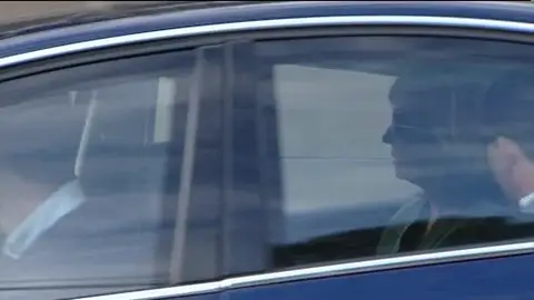 La infanta Cristina saliendo de su domicilio La infanta Cristina saliendo de su domicilio