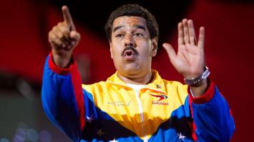 Nicolás Maduro en un acto en Venezuela