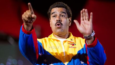 Nicol&aacute;s Maduro en un acto en Venezuela