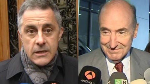 Miquel Roca y Jes&uacute;s Mar&iacute;a Silva, abogados de la infanta Cristina
