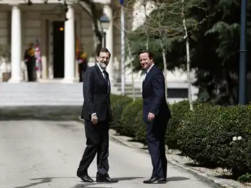 David Cameron y Mariano Rajoy David Cameron y Mariano Rajoy