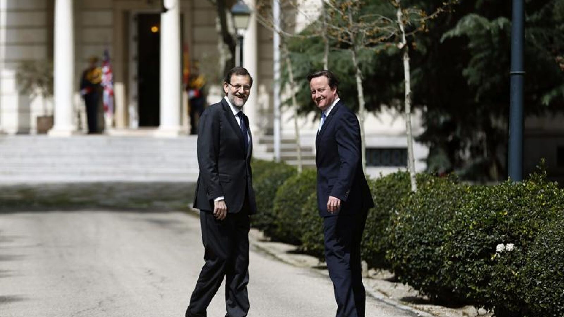 David Cameron y Mariano Rajoy