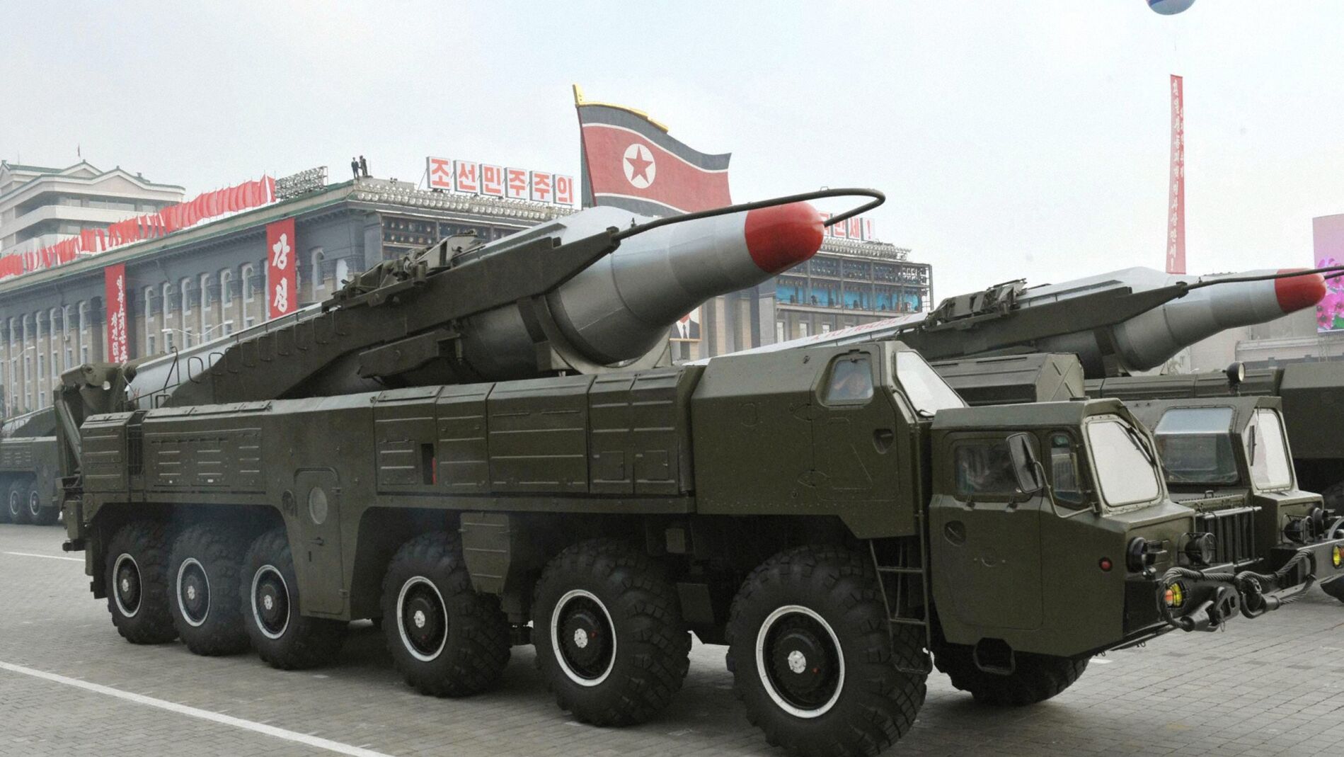 Misil Musudan en Pyongyang