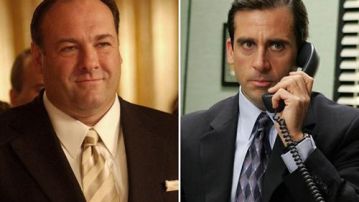 James Gandolfini y Steve Carell