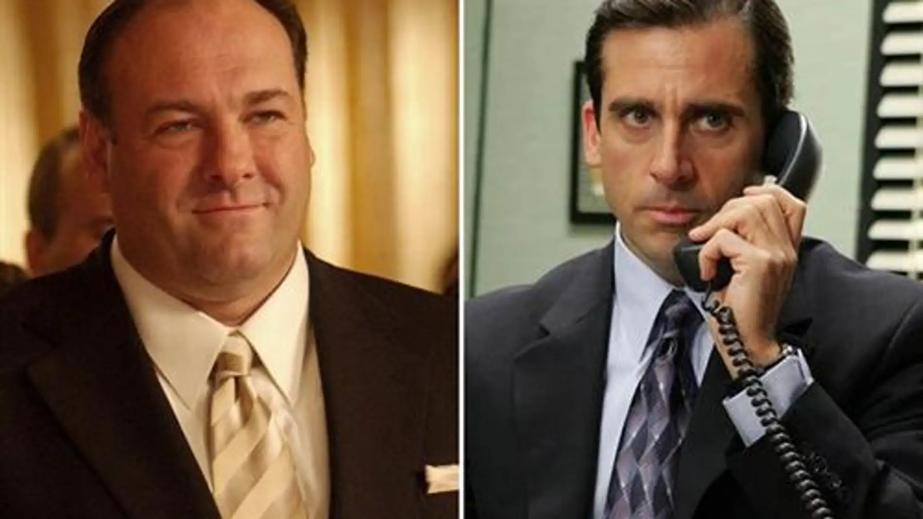 James Gandolfini y Steve Carell