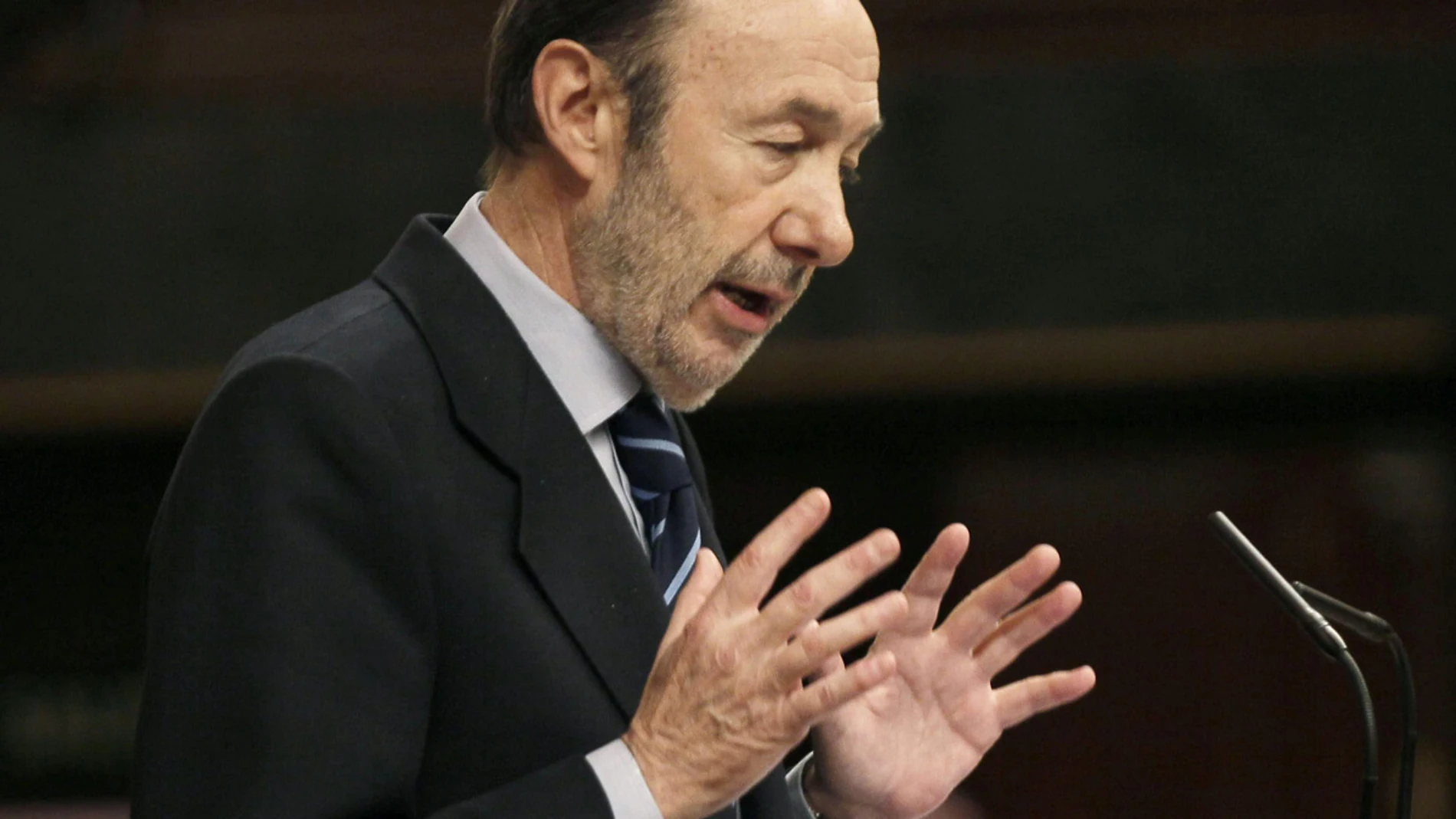 Rubalcaba en el Congreso Rubalcaba en el Congreso