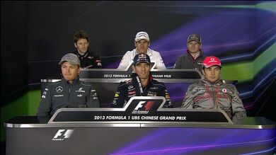Rueda de prensa de la FIA en China (1/2)