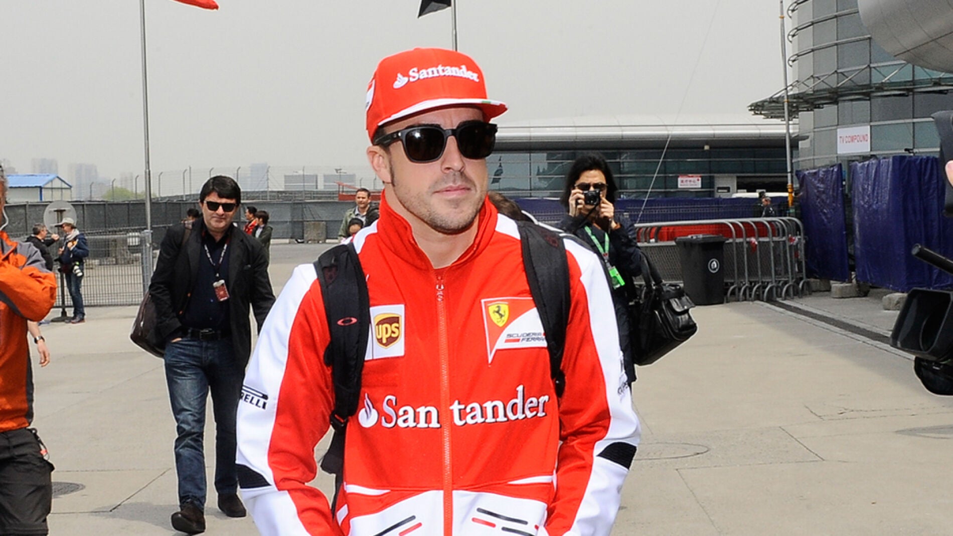 Fernando Alonso llega a China