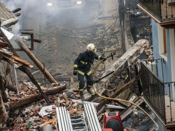 Restos del incendio de Bermeo Restos del incendio de Bermeo