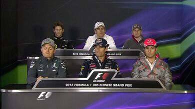 Rueda de prensa de la FIA en China (2/2)