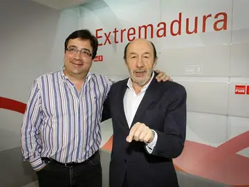 Reunión de Rubalcaba en Mérida Reunión de Rubalcaba en Mérida