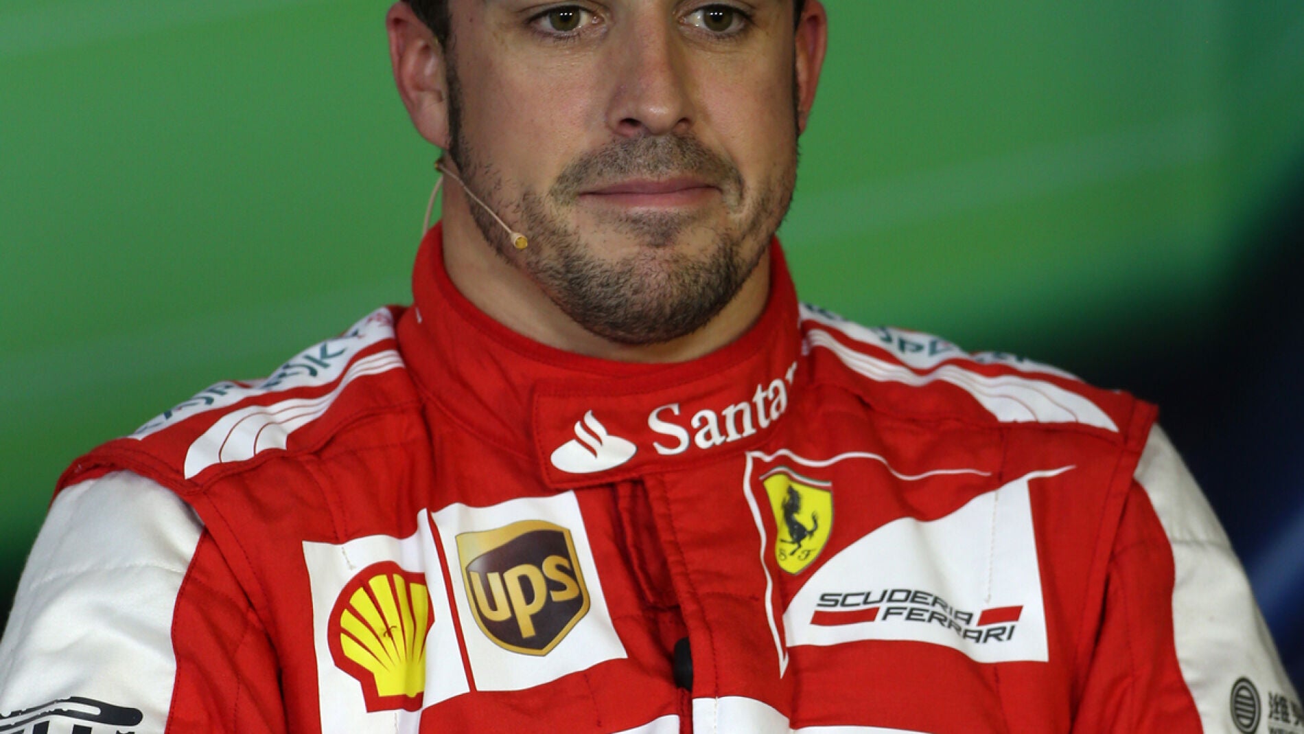 Alonso habla en rueda de prensa