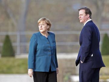 Reunión entre Angela Merkel y David Cameron