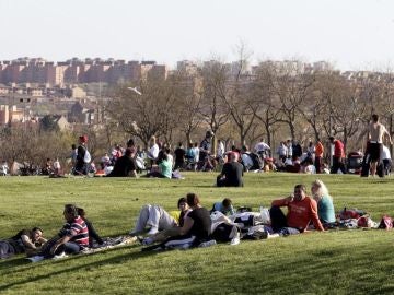 Día de parque en Madrid