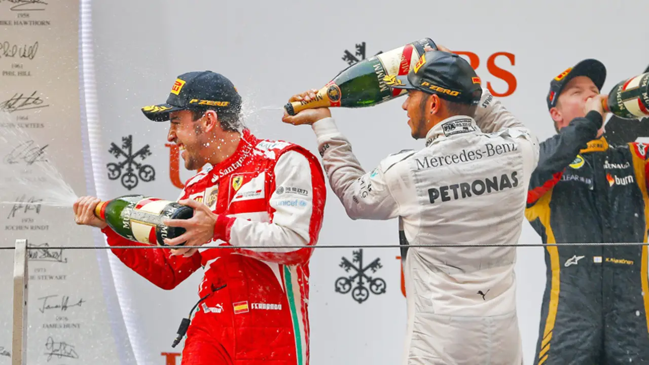 Alonso y Hamilton, 'emperadores' de China