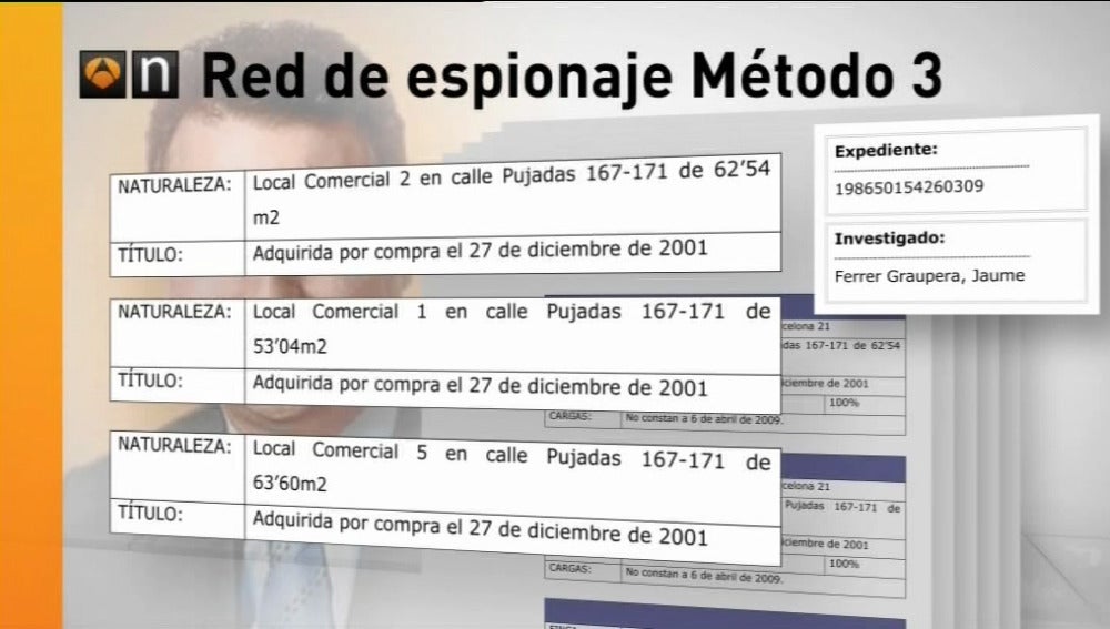 Documentos de la agencia Método 3