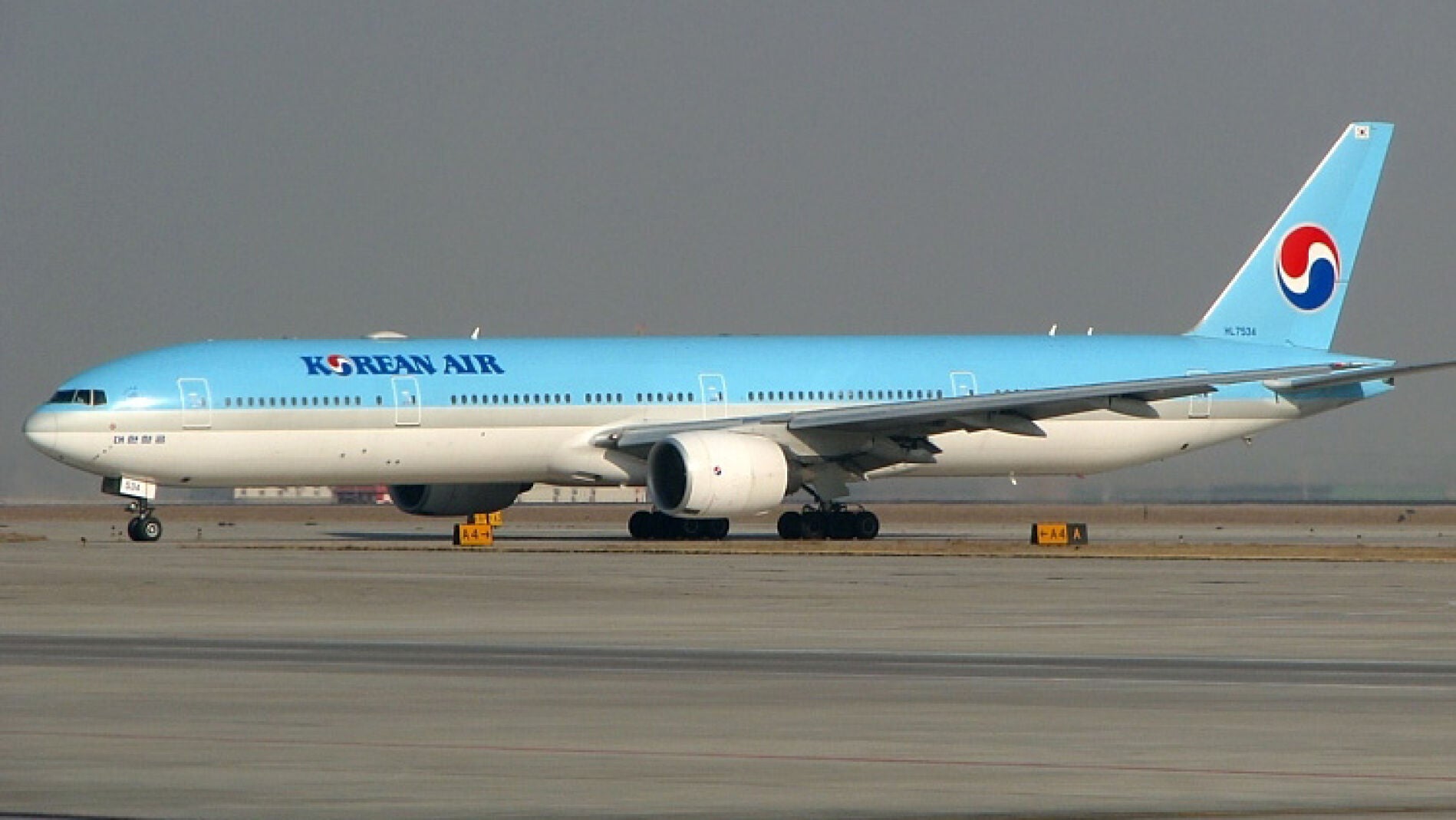Avi&oacute;n de Korean Air