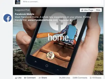 Facebook Home Facebook Home