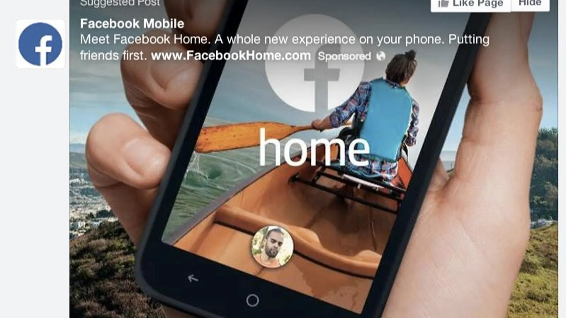 Facebook Home Facebook Home