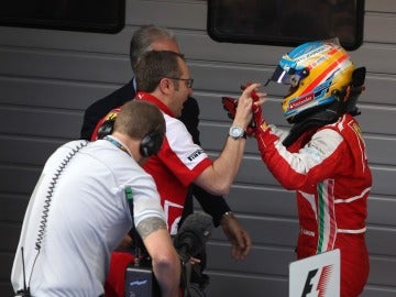 Domenicali felicita a Alonso en China