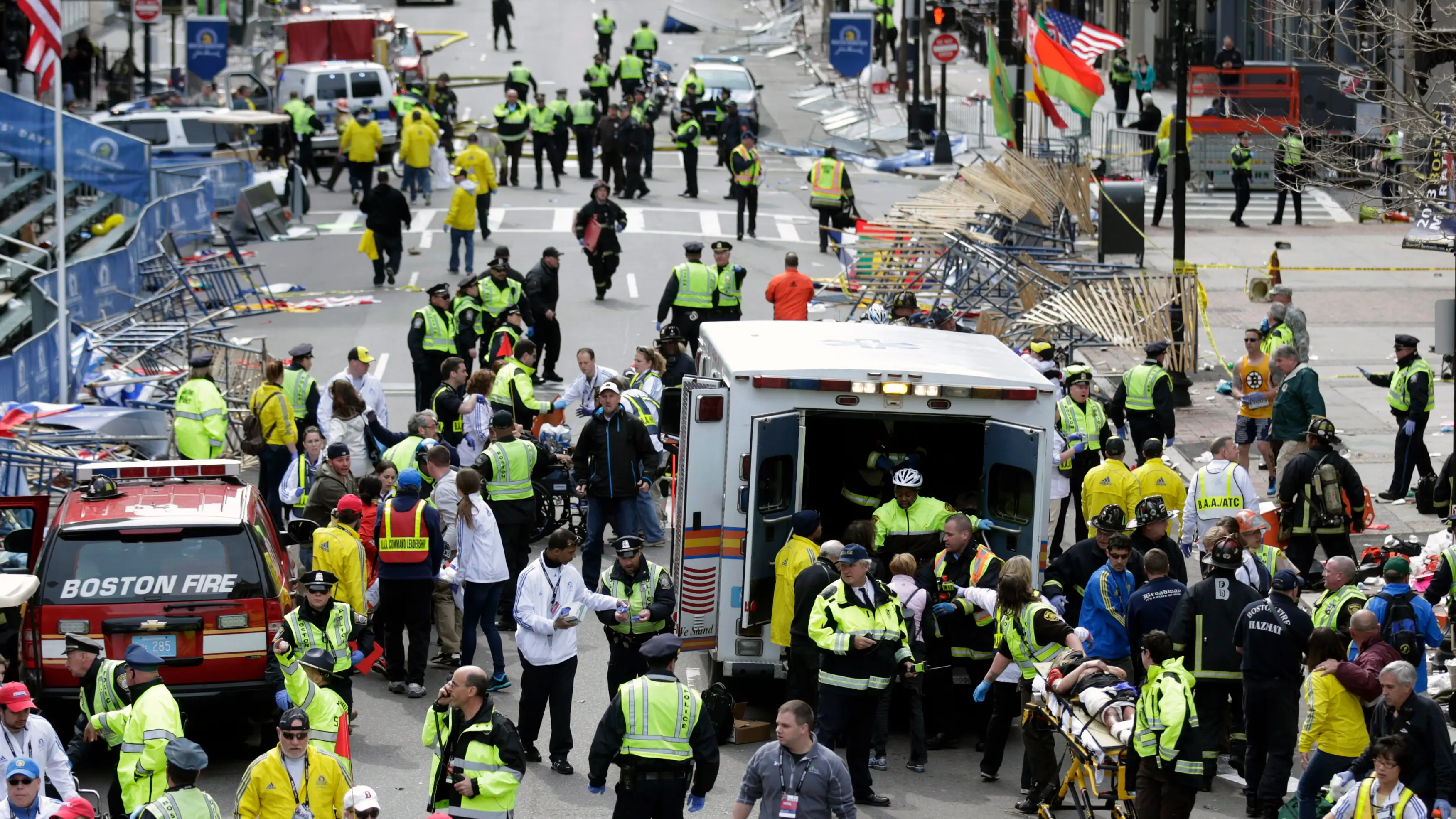Explosiones en el marat&oacute;n de Boston