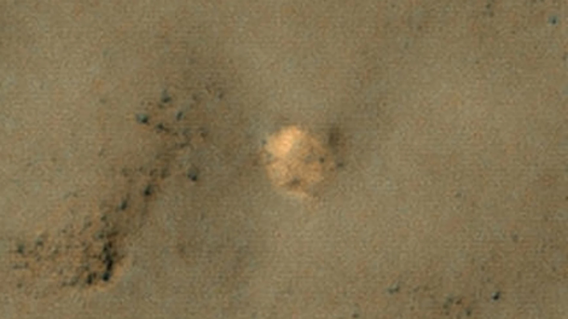 Restos de la nave rusa en Marte Restos de la nave rusa en Marte