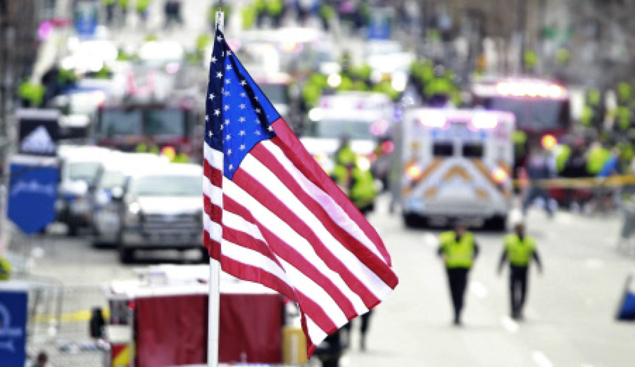 Una bandera de EEUU