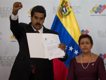 Nicolás Maduro, presidente electo de Venezuela