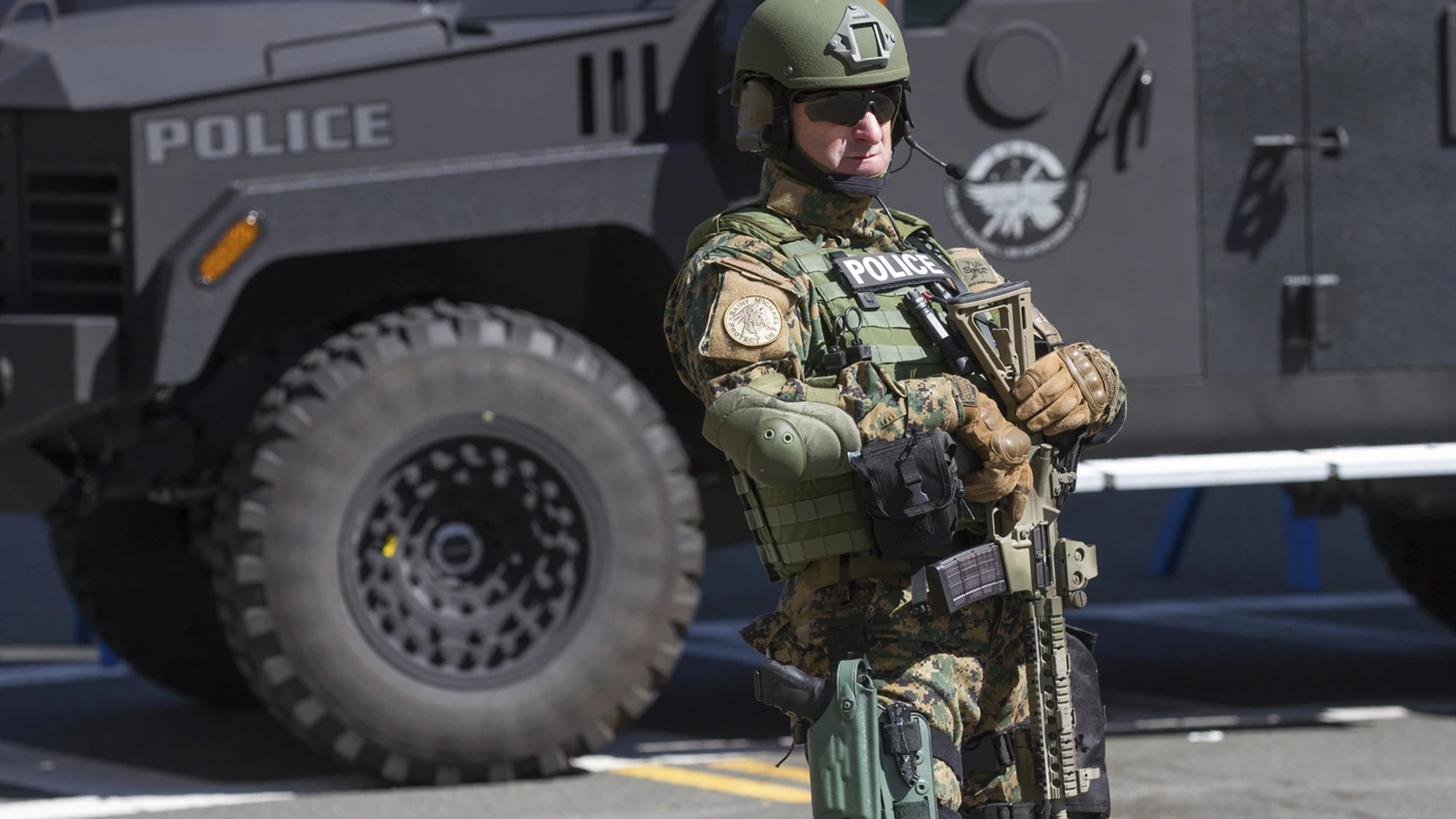 Un militar estadounidense Un militar estadounidense